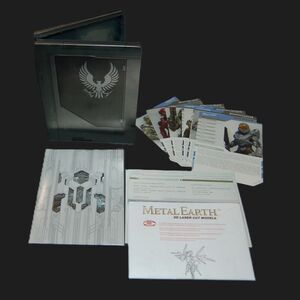 HALO 5 XBOX ONE UNSC STEELBOOK CASE GUARDIANS METAL EARTH SCULPTURE LIMITED ED